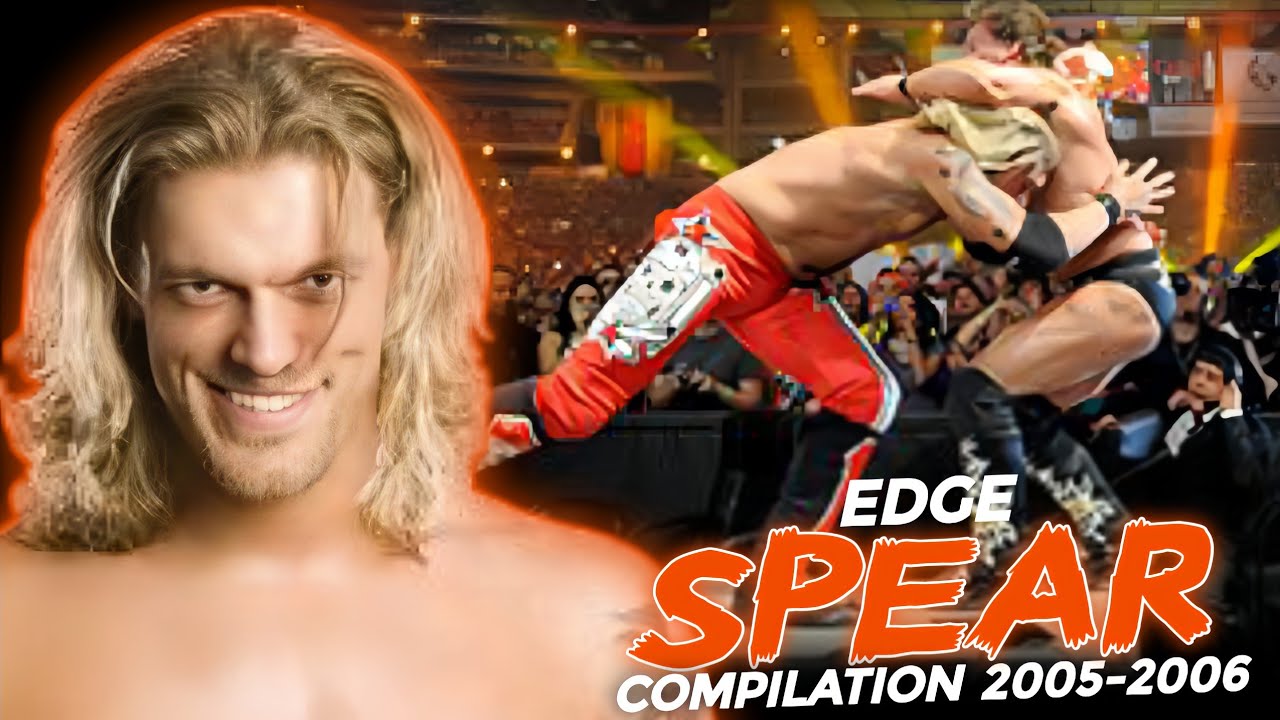 🔥 WWE Edge Spear Compilation (2005–2006) | Rated-R Superstar Highlights 🔥