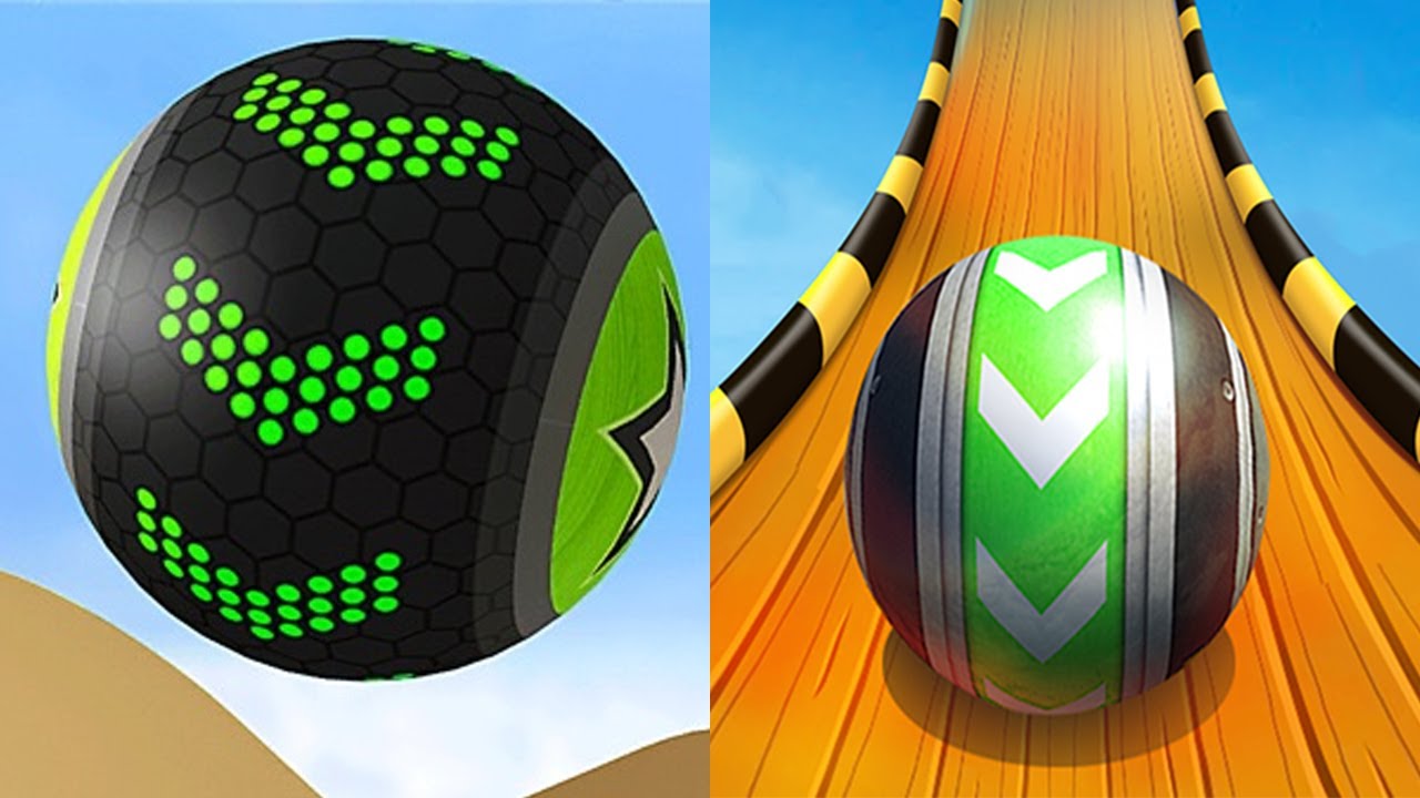 Going Balls VS Sky Rolling Ball 3D Android iOS Gameplay (Level 451-455)