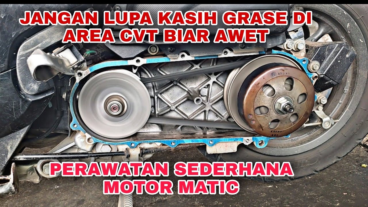 Service Cvt Scoopy perawatan Motor Matic