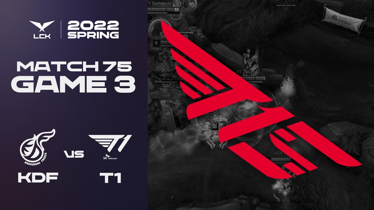 비상 | 광동 vs. T1 게임3 하이라이트 | 03.11 | 2022 LCK 스프링 스플릿