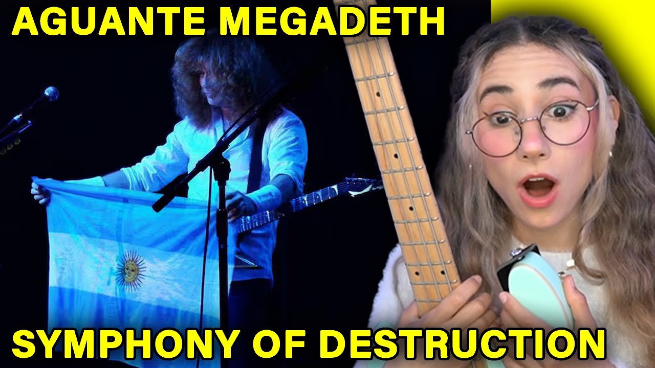 ESCUCHO a AGUANTE MEGADETH !! Symphony Of Destruction en Argentina por primera vez - REACCION