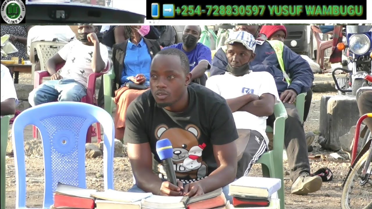 DEBATE BAINA YA USTADH YUSUF NA EVA.NDACHA(MADA PAULO SIO MTUME(PHOPHET) WA MUNGU) PART 1.NAKURU TWN