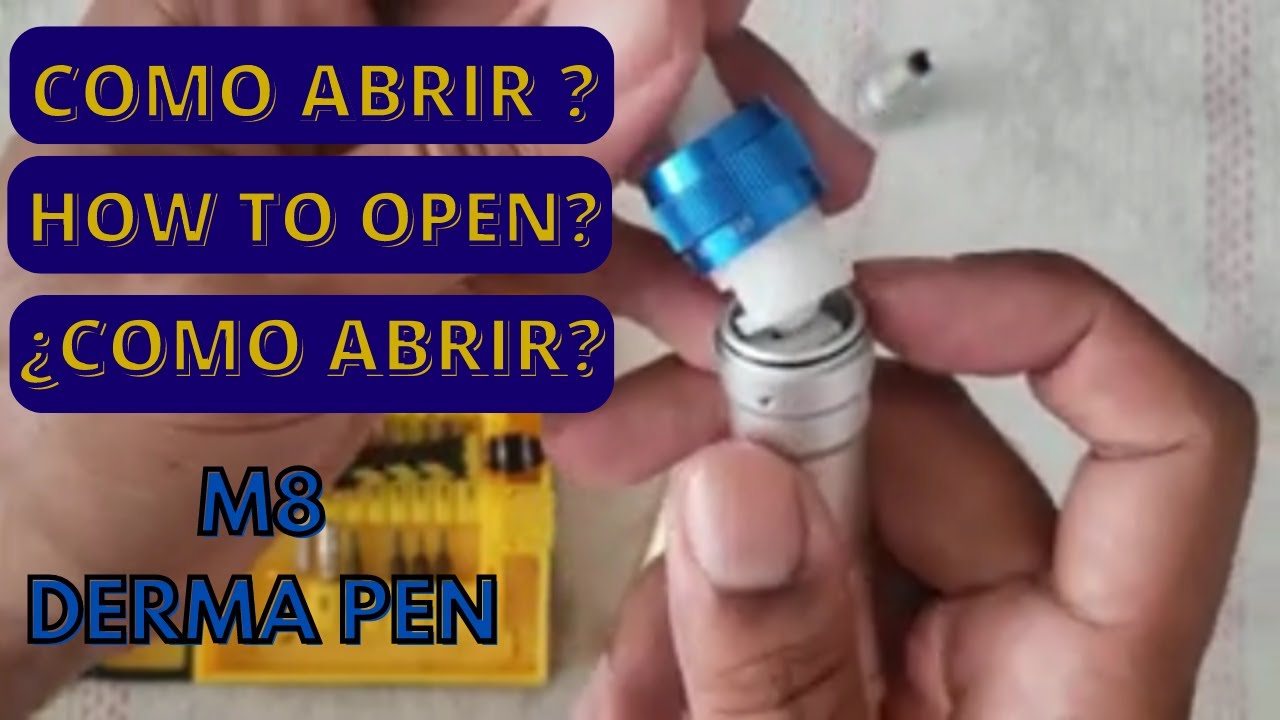 NOVATEC [ENSINANDO COMO ABRIR] M7 & DERMA PEN A6