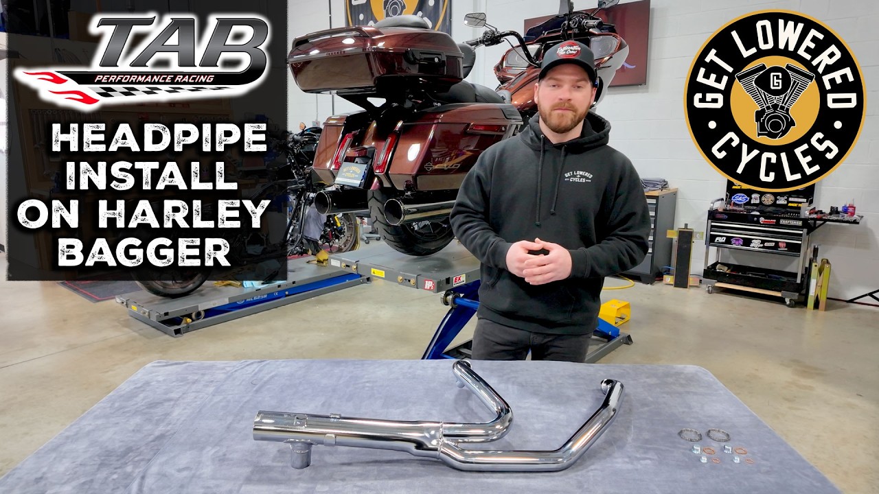 Выпускной коллектор TAB Performance для мотоциклов Harley Davidson Baggers