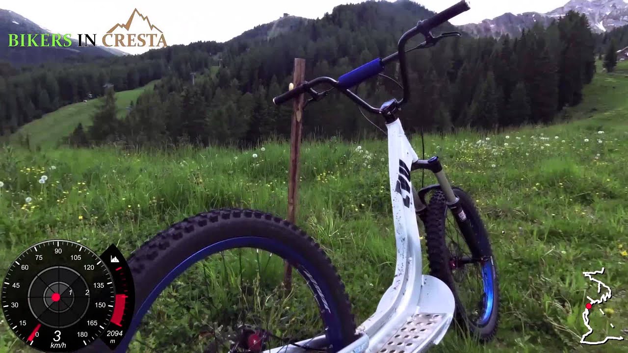 Gravity Scooter   Alpe Lusia