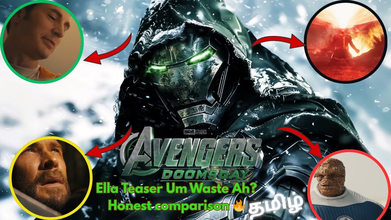 Avengers Doomsday ella Teaser Um Waste Ah? Honest comparison 🔥- The Watcher's View