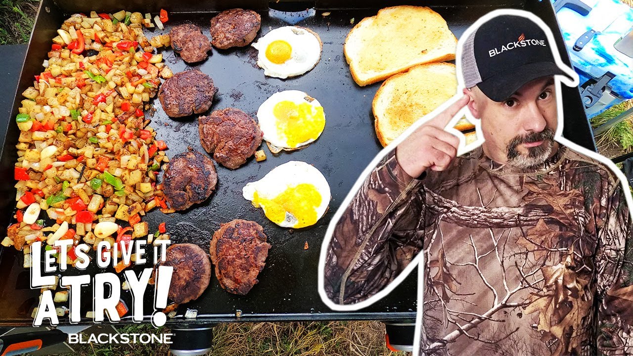 Family Breakfast in the Mountains! | Let's Give it a Try | Blackstone Griddle