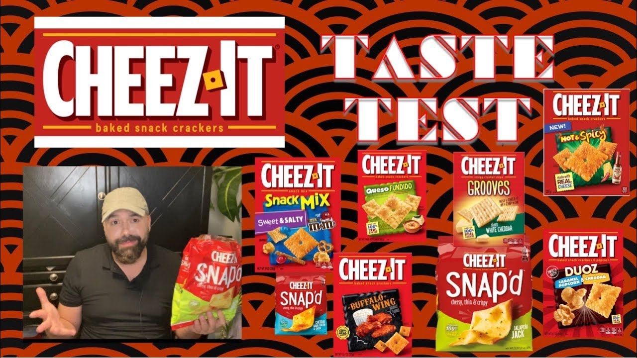 28 Different Cheez-It?  Ultimate Cheez-It Taste Test