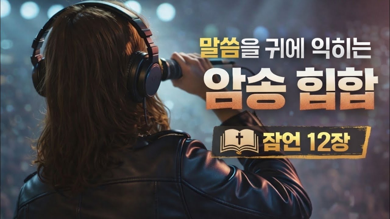 [ccm] 🎧 출퇴근 잠언 12장 (쉬운성경) | 힙합 그루브 말씀 암송