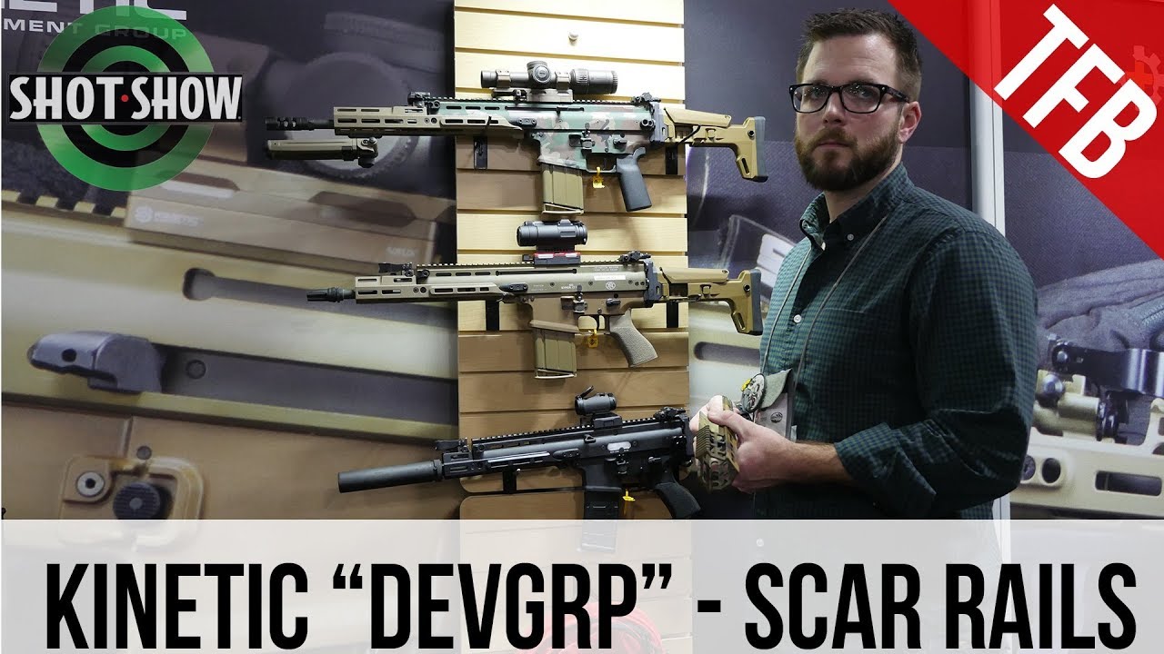 [SHOT Show 2019] Kinetics Development Group - SCAR Rails get Pimper?