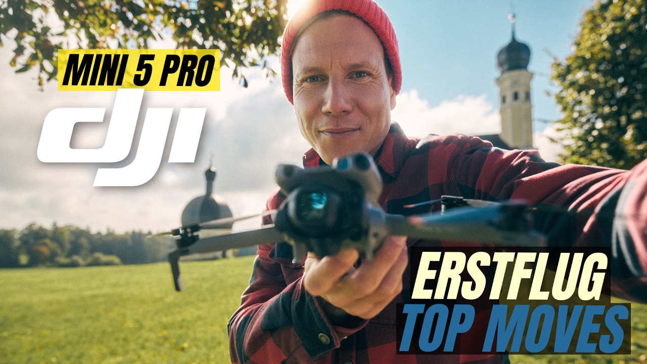 DJI Mini 5 Pro Erstflug &ndash; Meine Eindr&uuml;cke & besten Drohnenshots