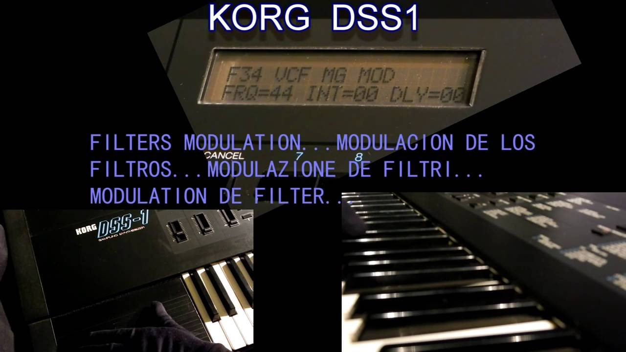 KORG DSS1 REAL TIME SOUND DESIGN 1