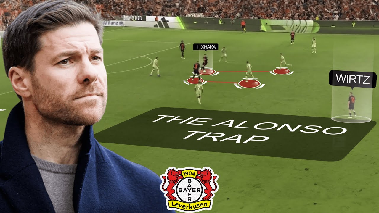 Why Xabi Alonso Is Destined For Greatness - Leverkusen 2023/24 Tactical Analysis