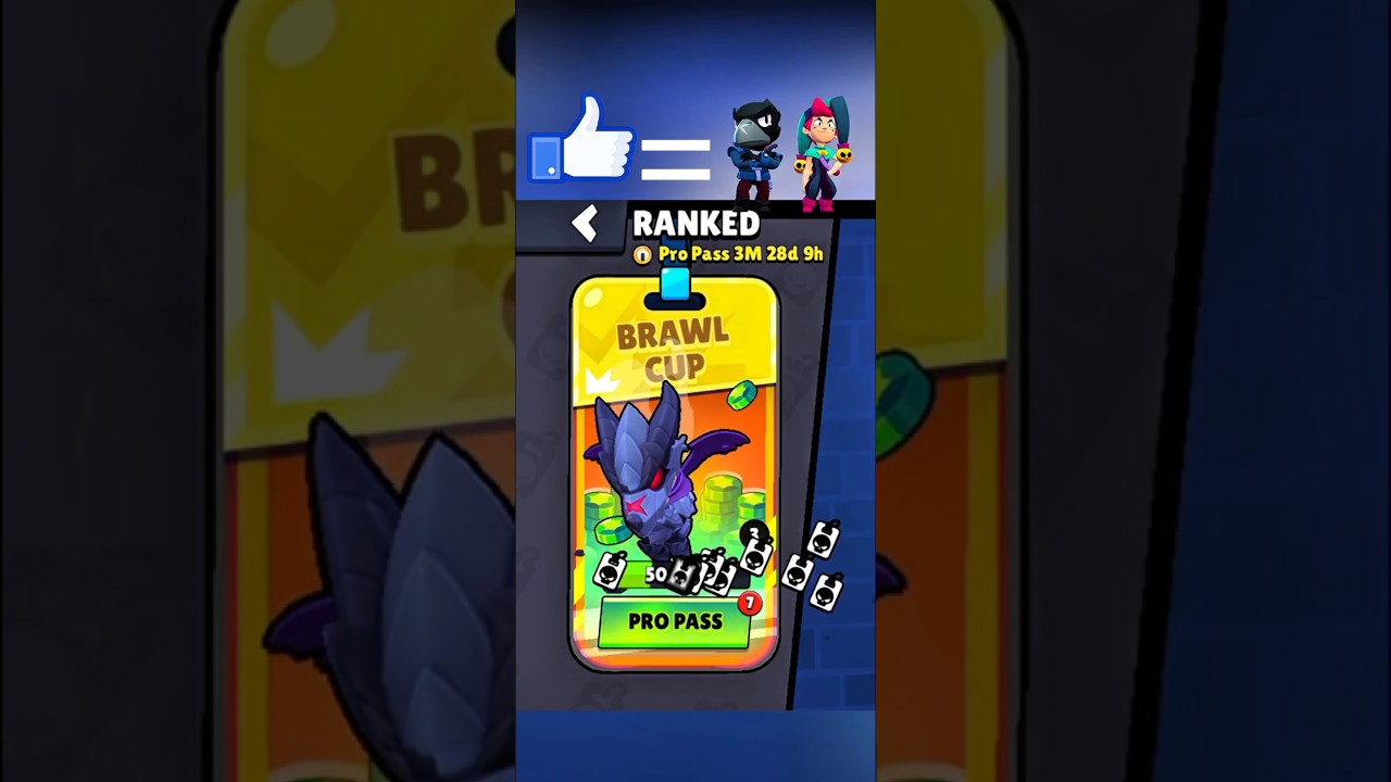 Rand Drop😱🔥Brawl Pro Pass #brawlstars #original #transition #invincible