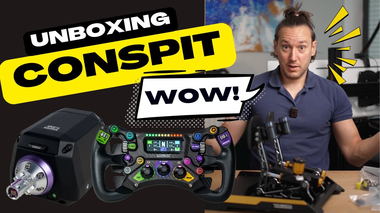 Unboxing nowego gracza - CONSPIT - 300GT, Ares Platinum, CPP EVO