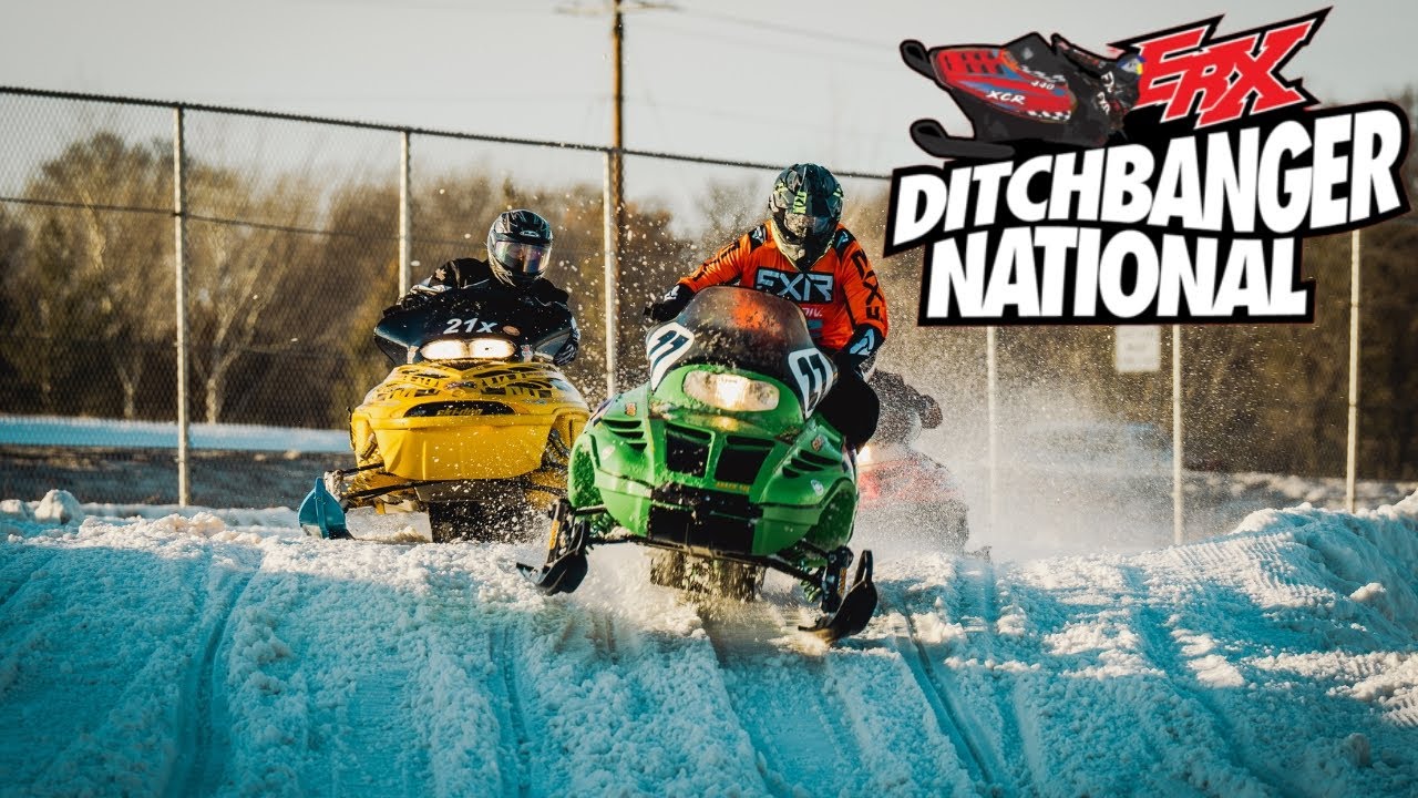 2023 Ditchbanger National Vintage snocross racing