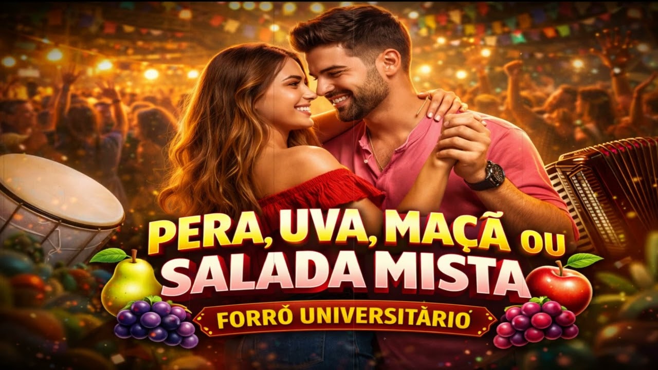 Pera, Uva, Maçã ou Salada Mista 🍐🍇🍎 | Forró Universitário que Vai Fazer Você Dançar
