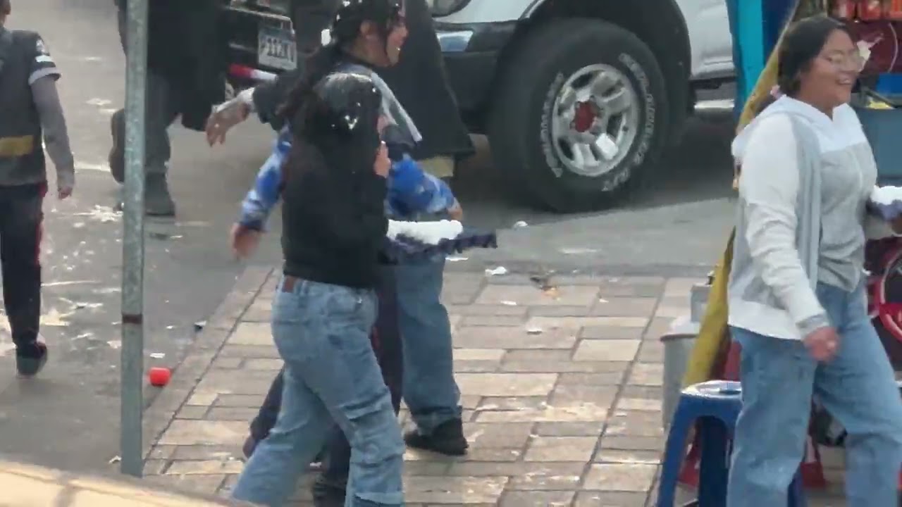 Así se llevó acabo el día del Carnaval en San Juan Ostuncalco 🥳 #guatemala #viral #carnaval