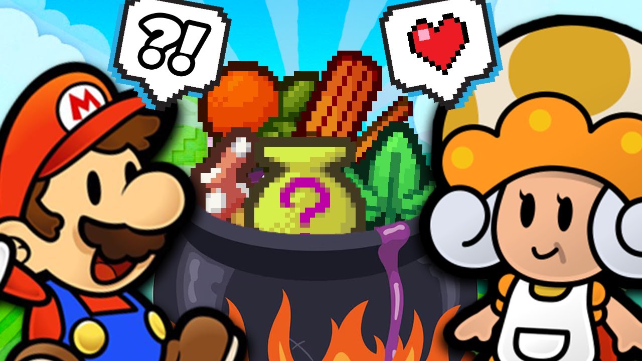 ¡10 ITEMS que NO SABÍAS que tenían RECETAS INCREÍBLES! 🍮🔥 [Paper Mario]