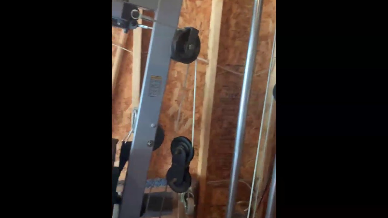 Weider Pro3200 cable pattern