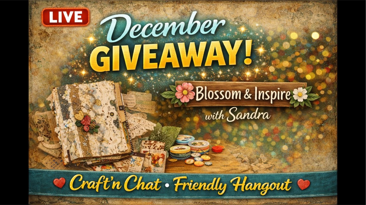 🎉 WELCOME FRIENDS! Today we are LIVE for the December 2025 Giveaway 🎉Starting at 9:30am PST