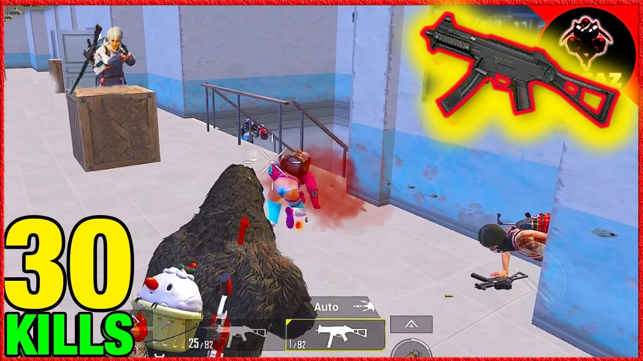 RUSHING 4 ENEMIES with UMP45 | SOLO vs SQUAD PUBG MOBILE