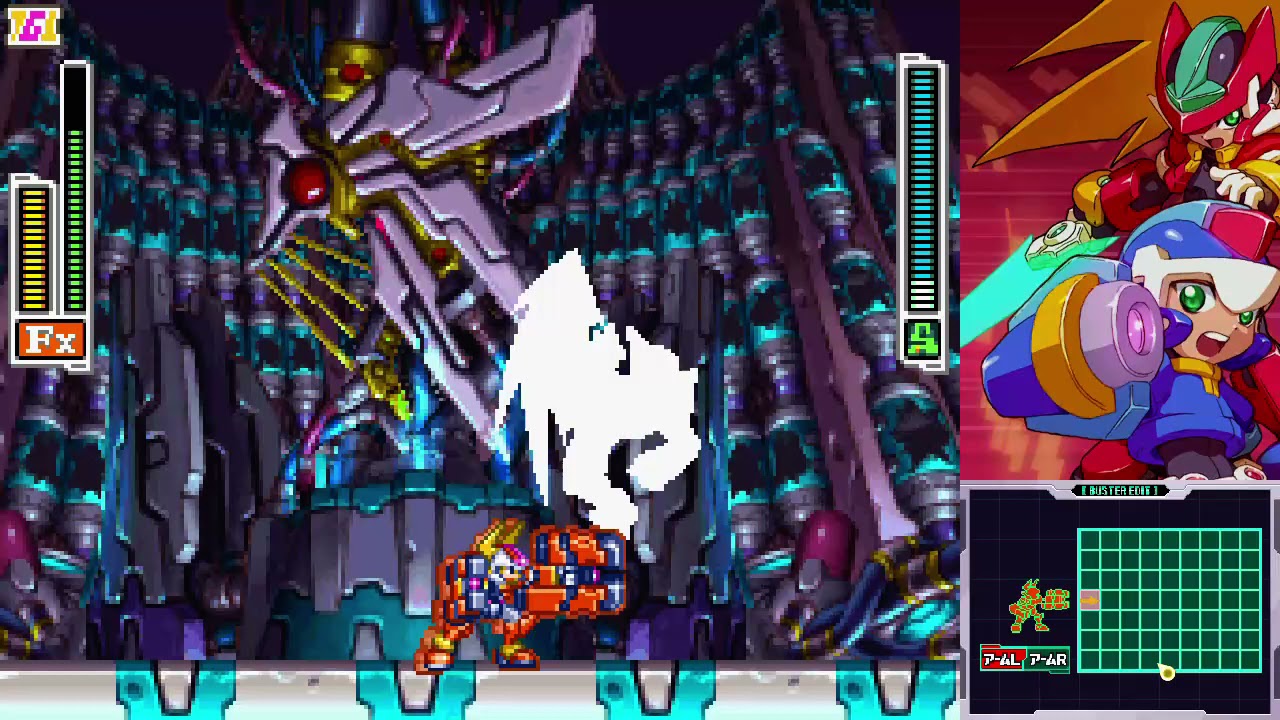 Mega Man ZX- Model FX vs Serpent in ~11 seconds (Hard Mode, No Damage)