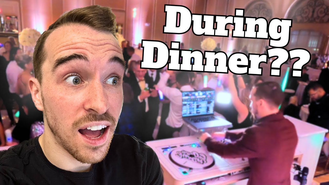 DJ GIG LOG: WEDDING DJ HAD THEM DANCING DURING DINNER