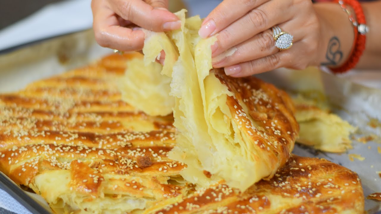 Najukusnija prazna lisnata pita- burek,koju smo do sada probali!  Pie N°1 just easy,quick and simple