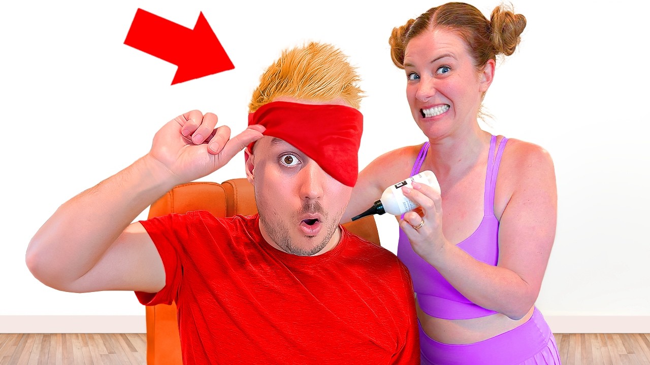 Bleaching Dads Hair Without Him Knowing!!