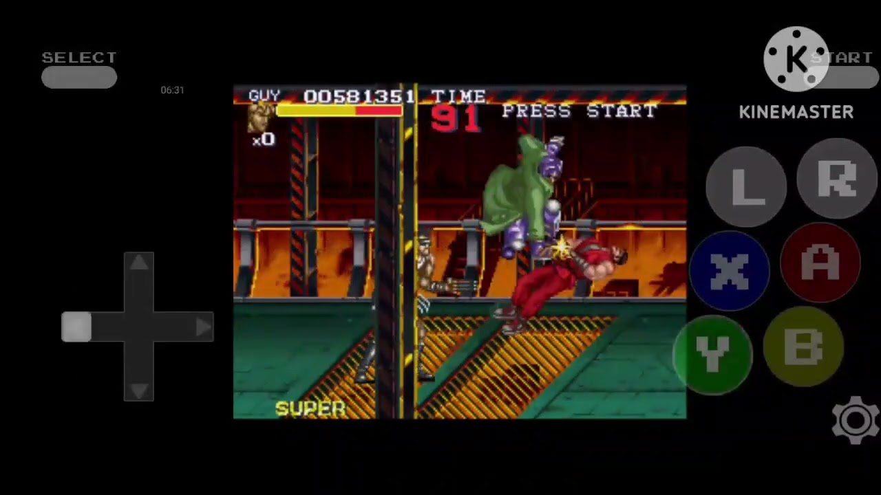 Final Fight 3 SNES Stage 5 2/2