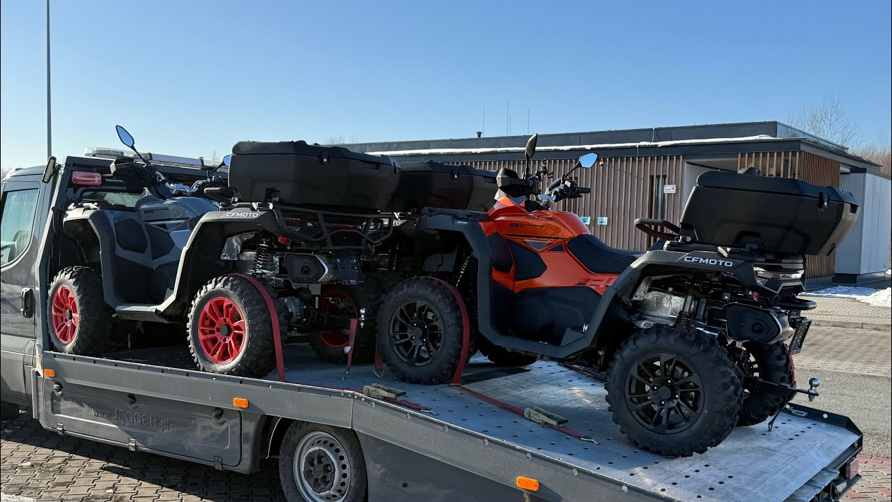 Wywozimy Quady w Polskę CFMOTO 850 gen3. Wywiady z klientami. Dlaczego ATV OTWOCK wybrali?