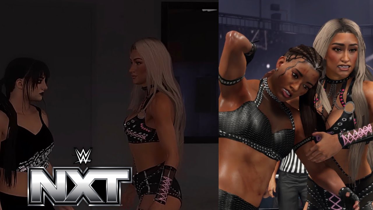 WWE 2K25 NXT - TATUM PAXLEY AND IZZI DAME SEGMENT + MATCH