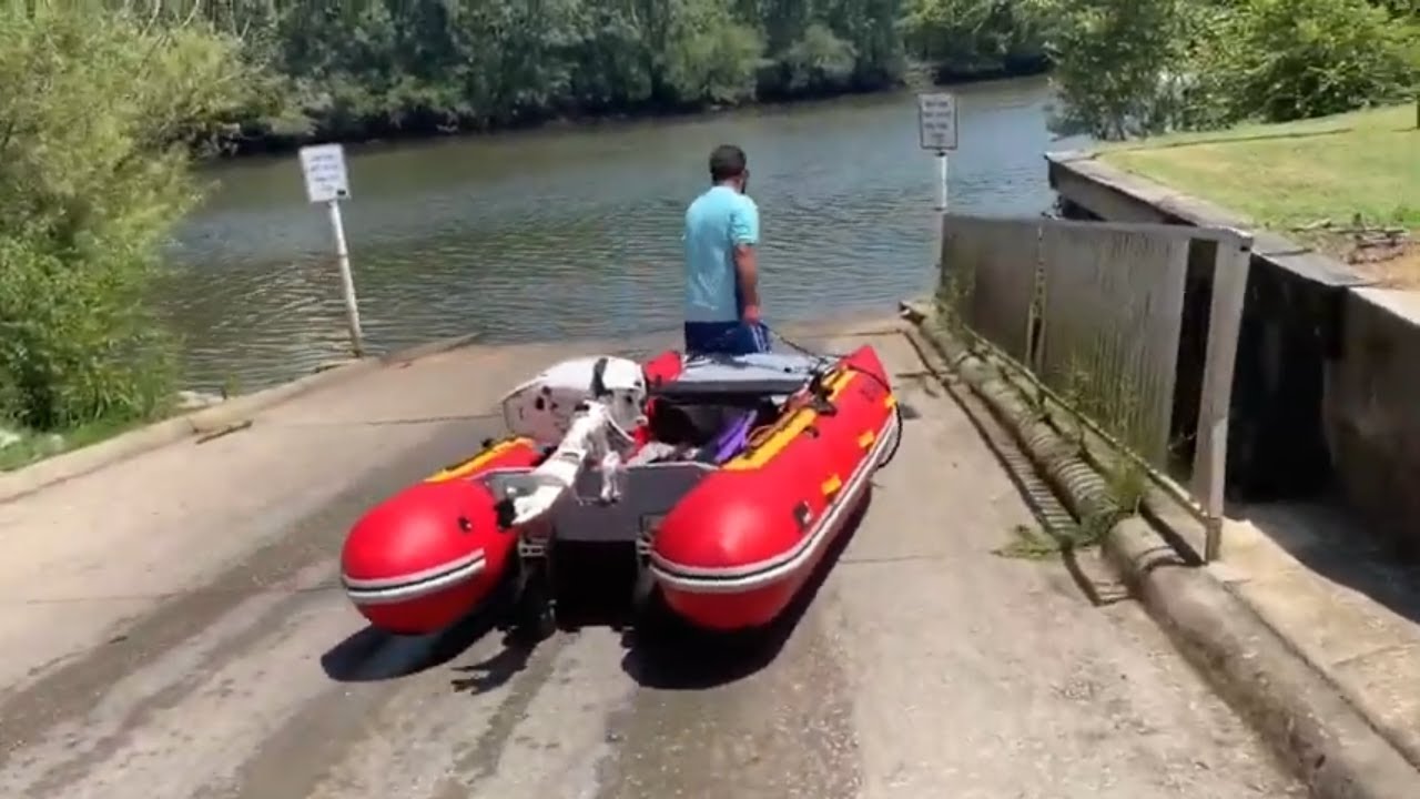 TrueKit Inflatable Boat -River Cruising 🏕🌴
