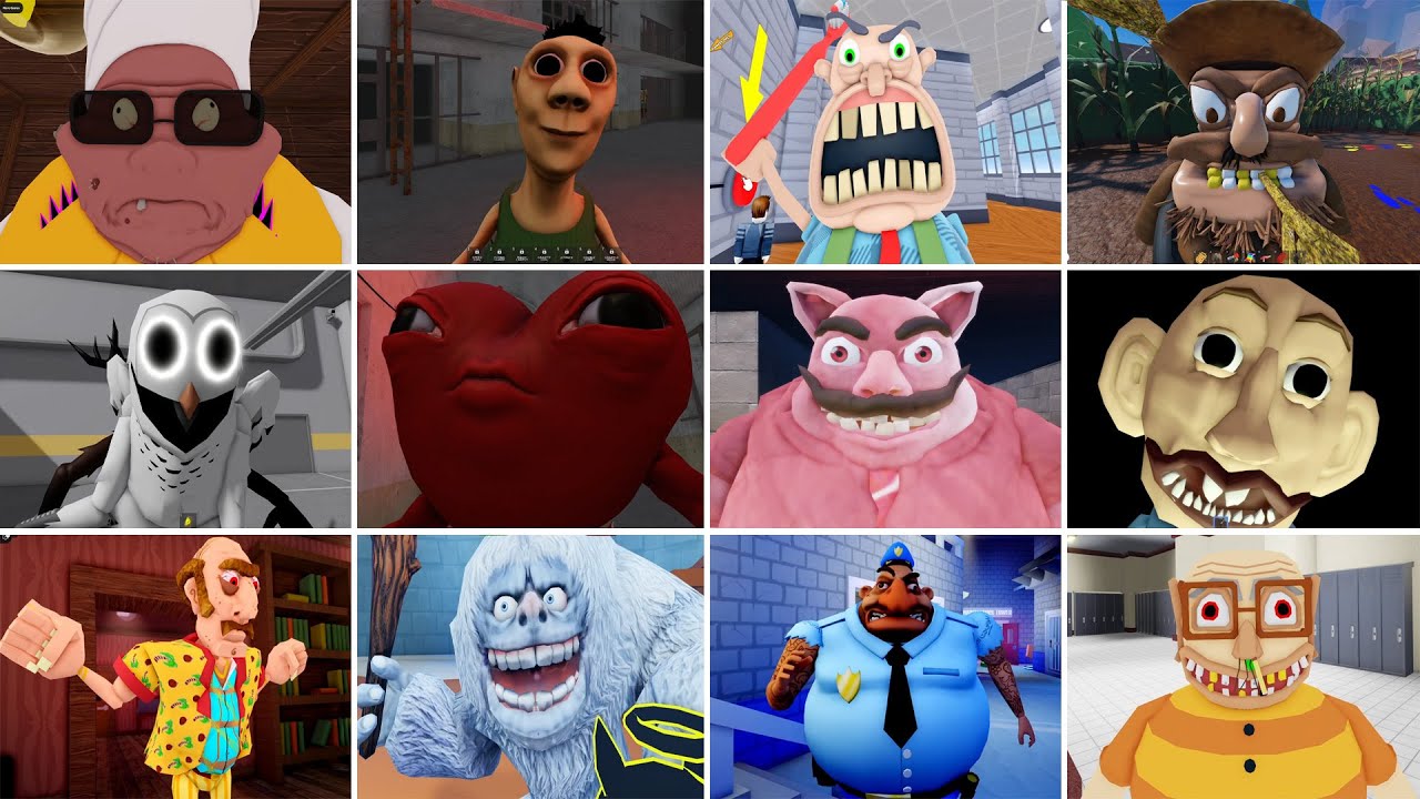 ROBLOX JUMPSCARE'S: Auntie Odie's Oddworld,99 Nights,Nao Chorax,Scary Doll Curse,Mr Pig,Baby Toby's,