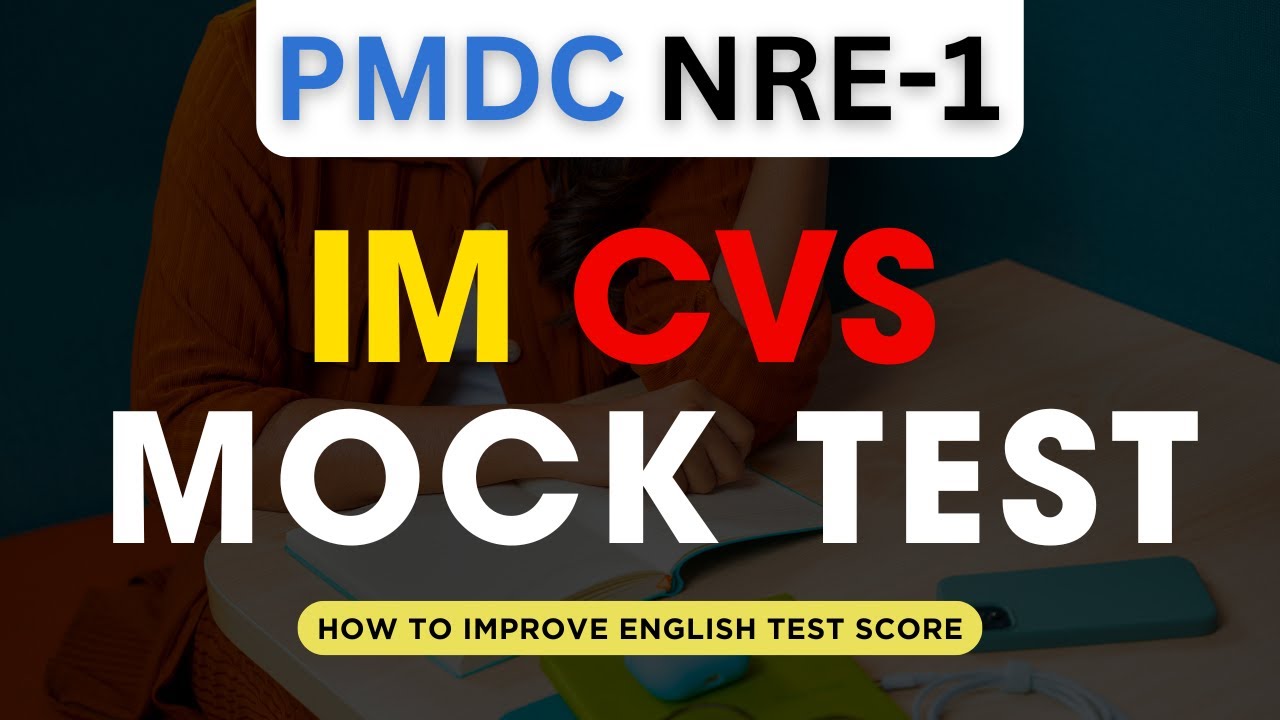 PMDC NRE-1 IM CVS Mock Test | High-Yield Cardiovascular Exam Preparation