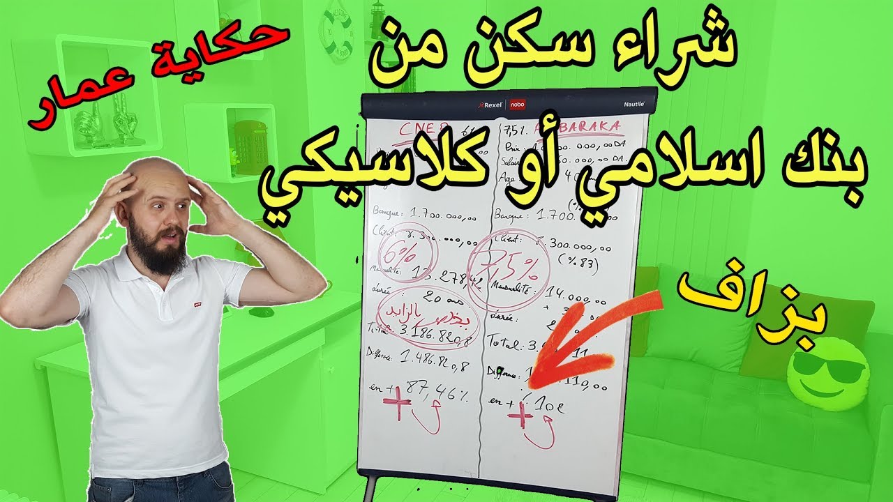 نتيجة مدهشة - تشري دار كريدي من عند بنك اسلامي أو بنك عادي في الجزائر