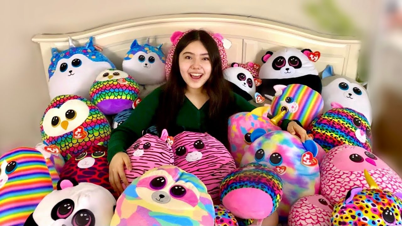 HUGE Squish-A-Boo Unboxing From TY! (part 2)