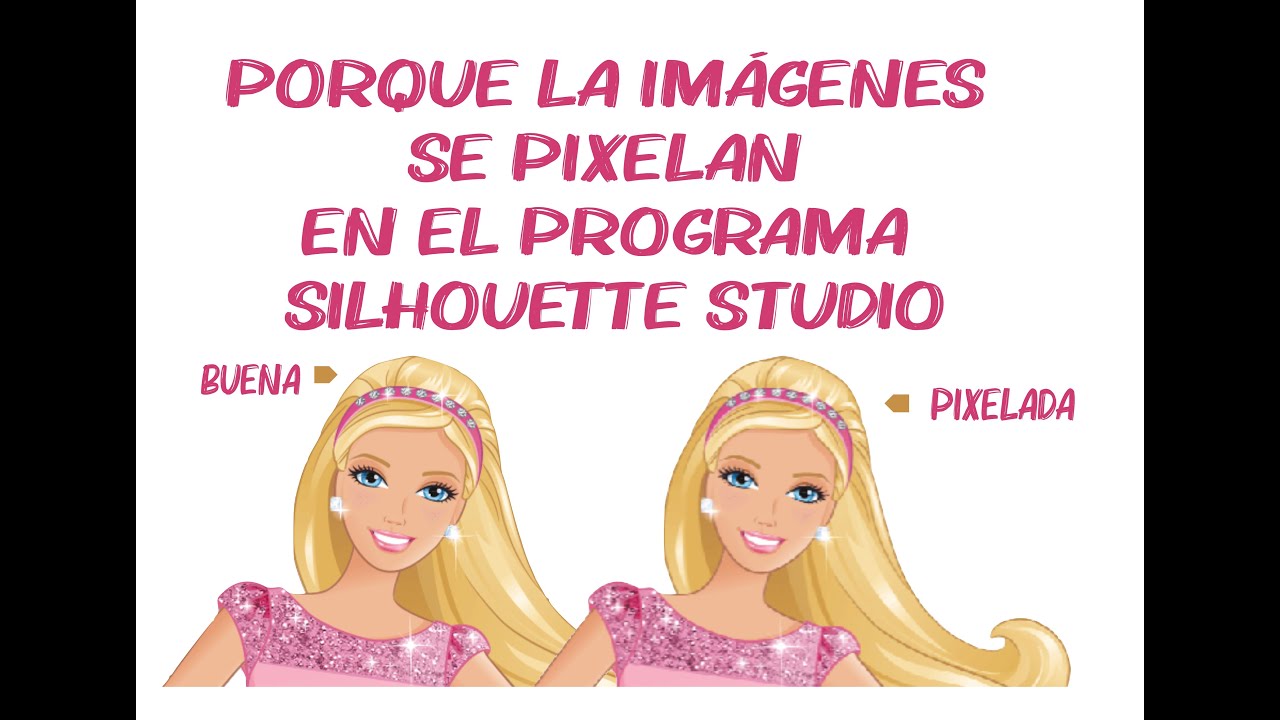 SOLUCIÓN para imágenes pixeladas en PROGRAMA SILHOUETTE STUDIO y quitar PARTES INTERNAS A IMÁGENES