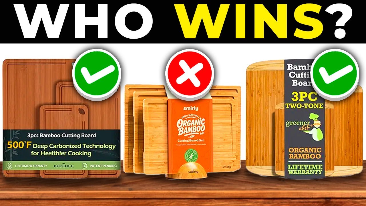 TOP 5 BEST NON TOXIC CUTTING BOARDS for Healthy Kitchen 2026 | BPA Free CUTTING BOARDS on AMAZON