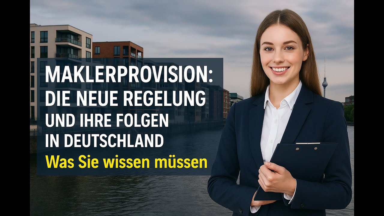 Maklerprovision 2024: Neue Regelung einfach erkl&auml;rt &ndash; Was &auml;ndert sich f&uuml;r K&auml;ufer & Verk&auml;ufer?