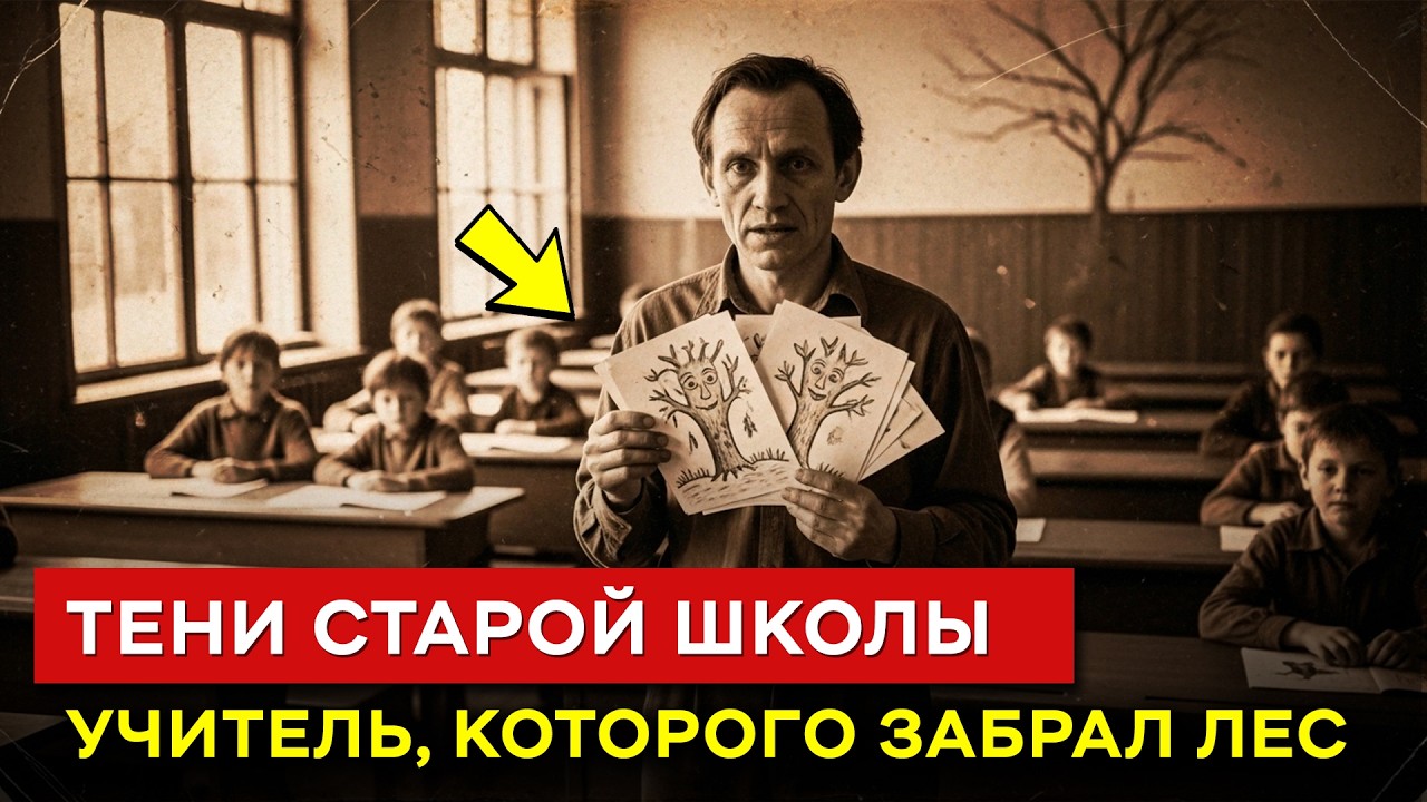 Учитель, которого забрал лес: как рисунки детей и тишина ночи раскрыли тайну прошлого