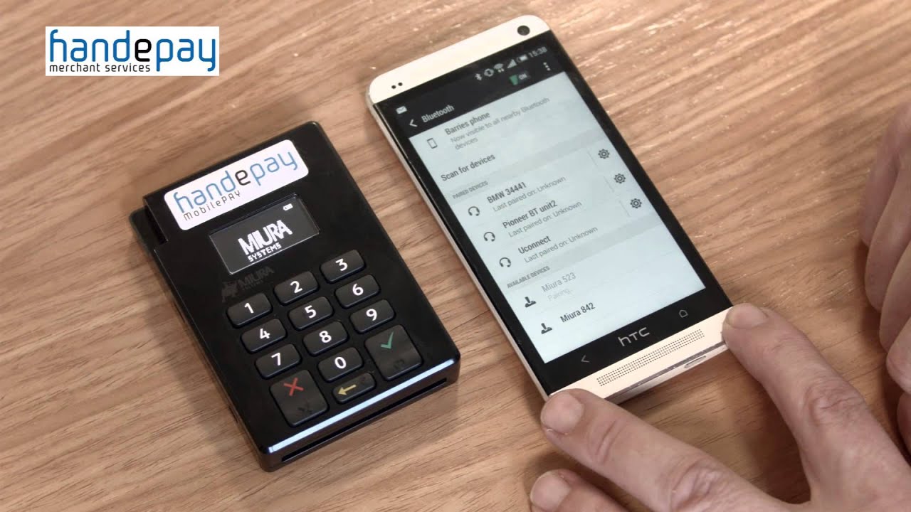 Handepay: How to pair your Android phone to the MobilePAY Shuttle