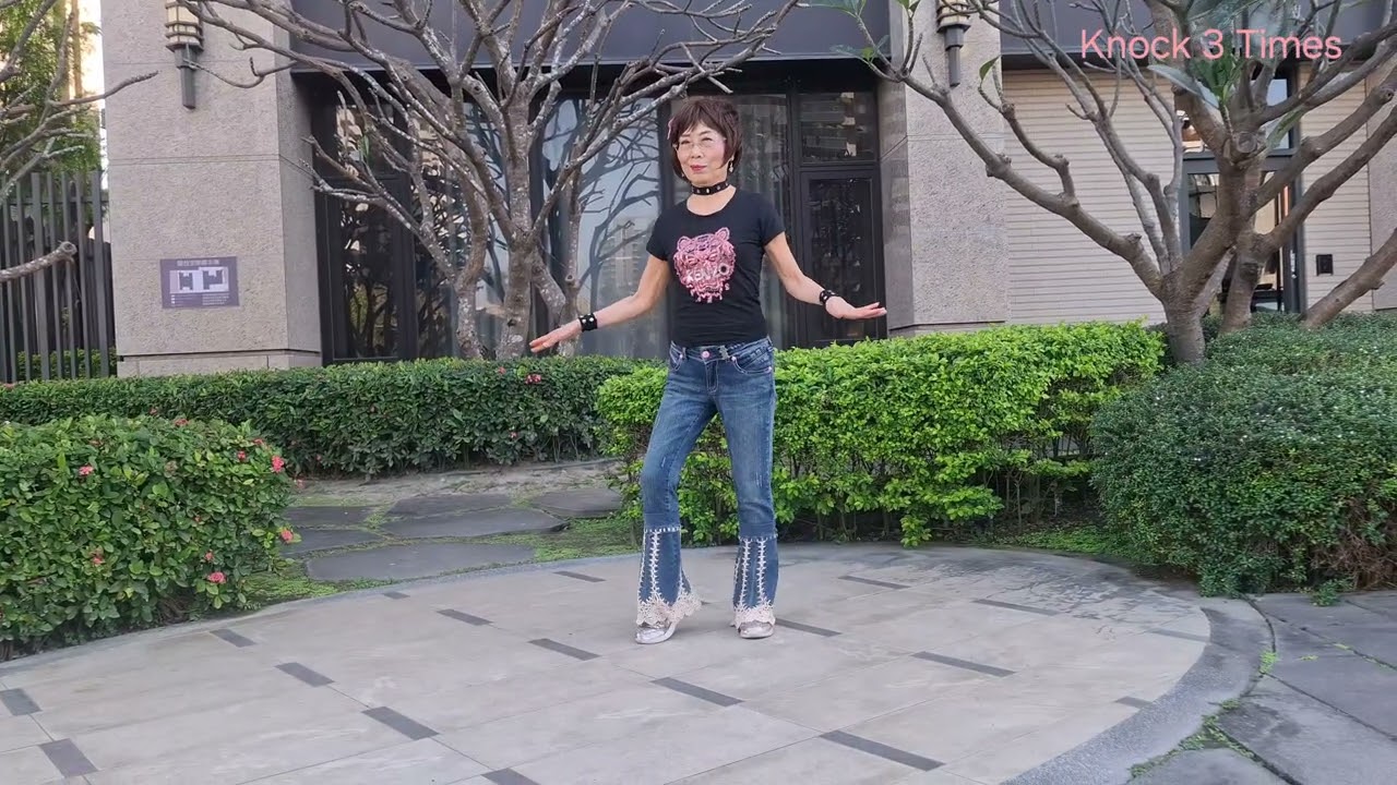 Knock 3 Times Reggae Cha Cha 敲三下 恰恰排舞 示範：蔡馥伊 #單人舞