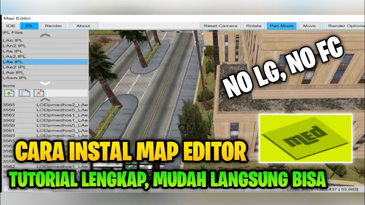 CARA PASANG MAP EDITOR DI ANDROID 💯% WORK | TUTORIAL LENGKAP - Gta Sa android