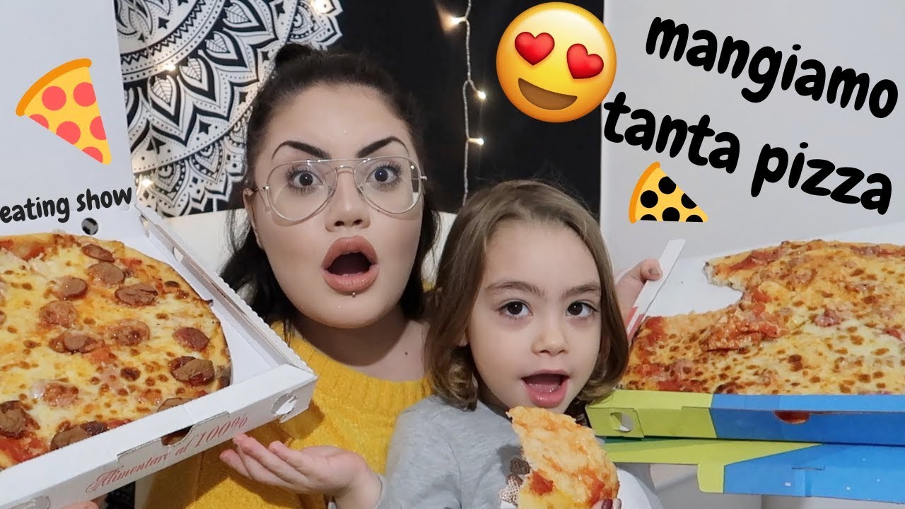 MANGIAMO LA PIZZA CON VOI / mukbang chiara paradisi