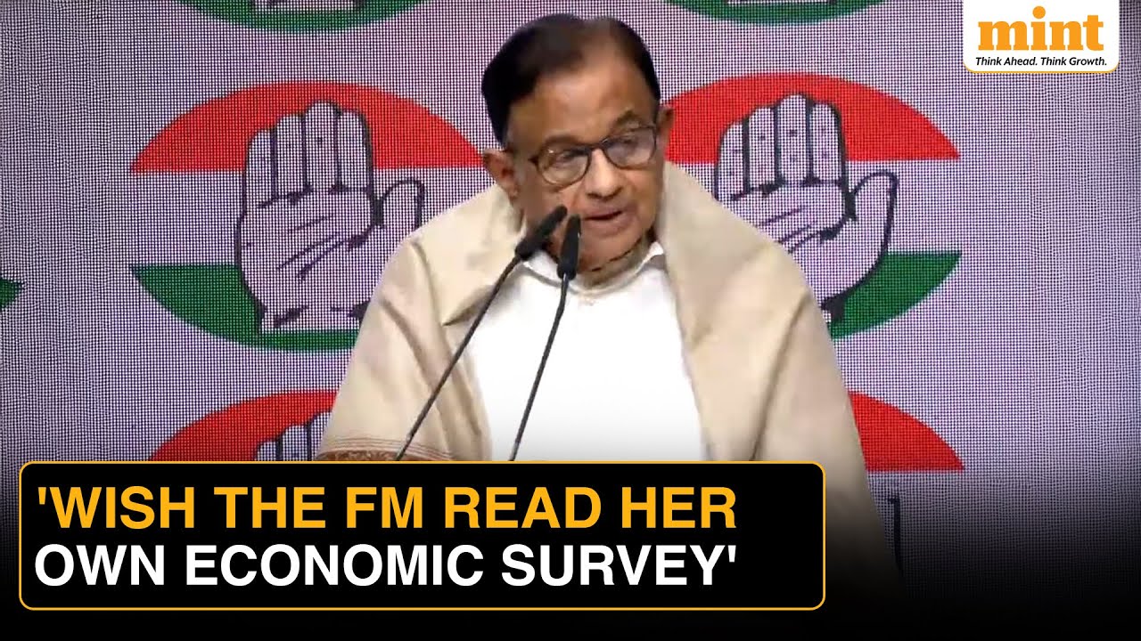 'Budget 2026 Has Failed': Ex-FM Chidambaram Harshly Criticises Nirmala Sitharaman | FULL SPEECH