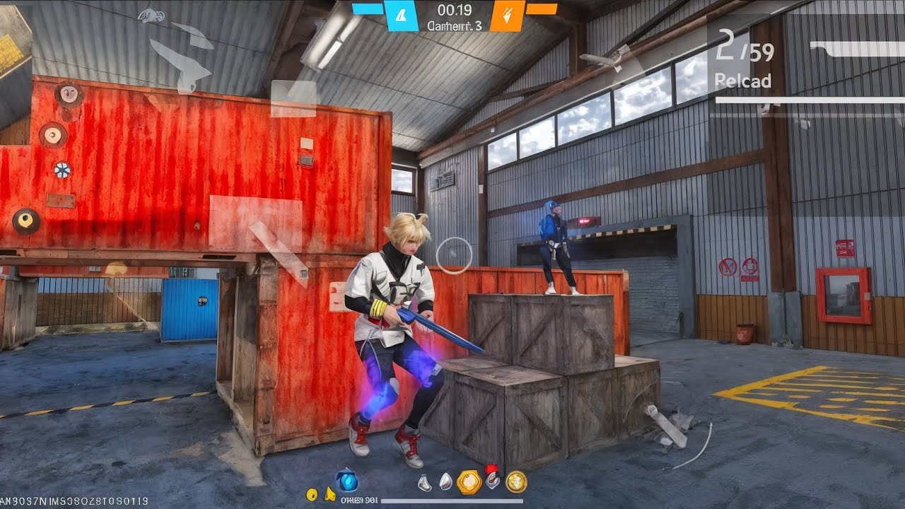 Free Fire game playing 🥵 game play 9999+ iQ awm headshot  #freefire #4blackffyt #viral #shorts 