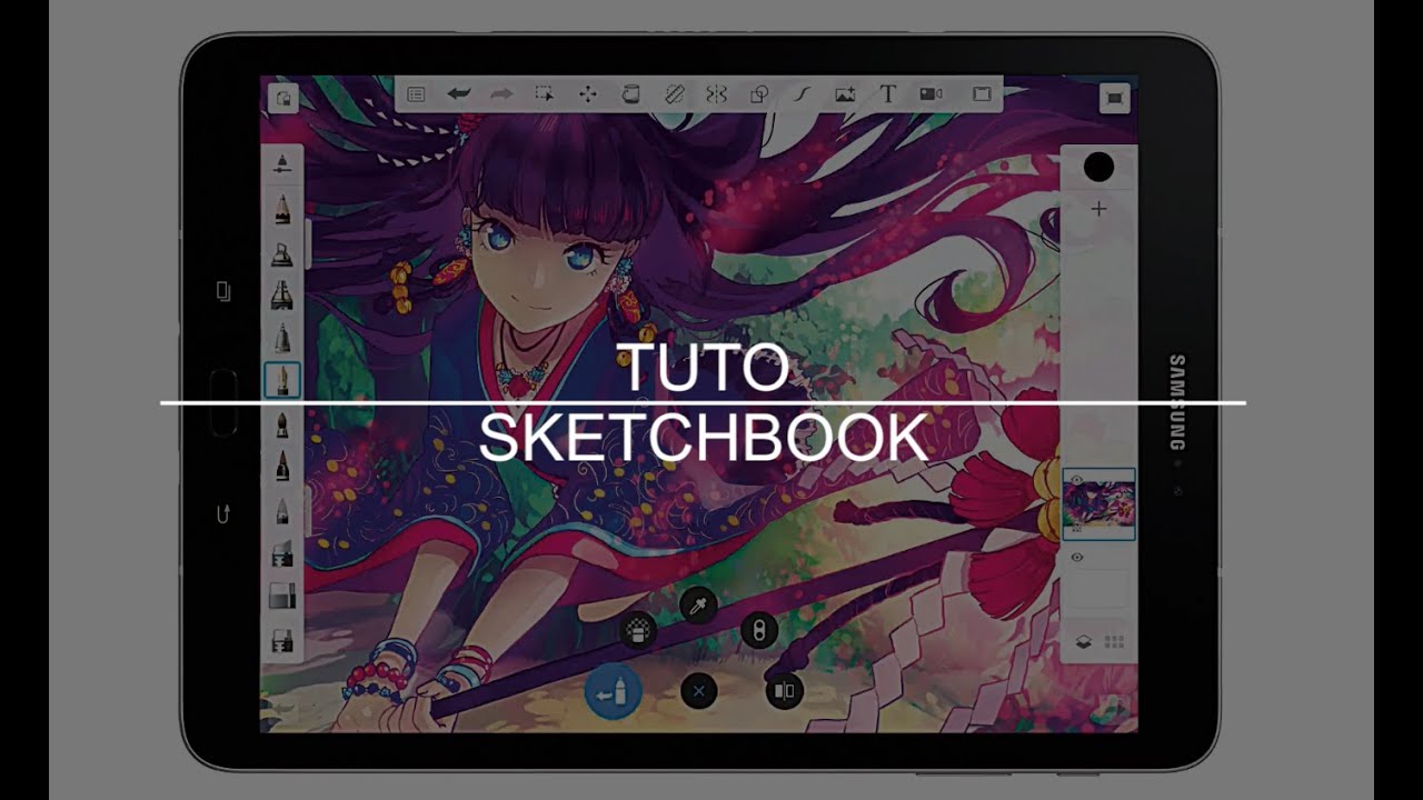 Tuto sketch book débutant