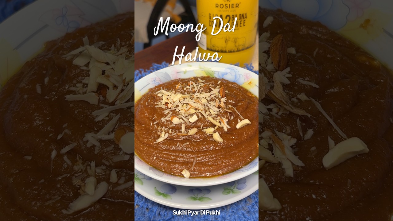 Moong Dal Halwa | Easy Method | Healthy Ingredients | Winters special 